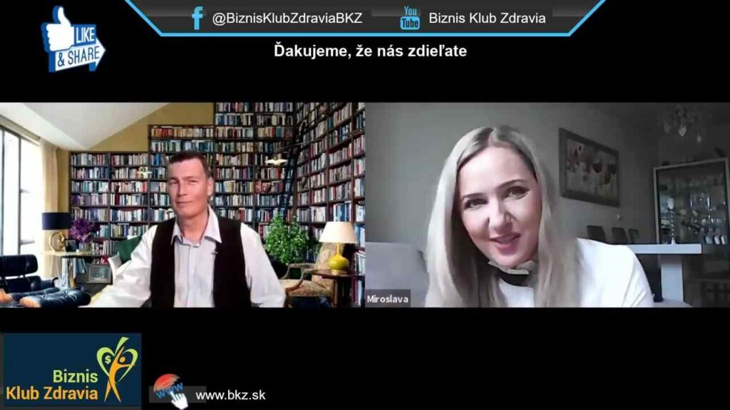Rozhovor Biznis Klub Zdravia Hosť: Miroslava Jarošová