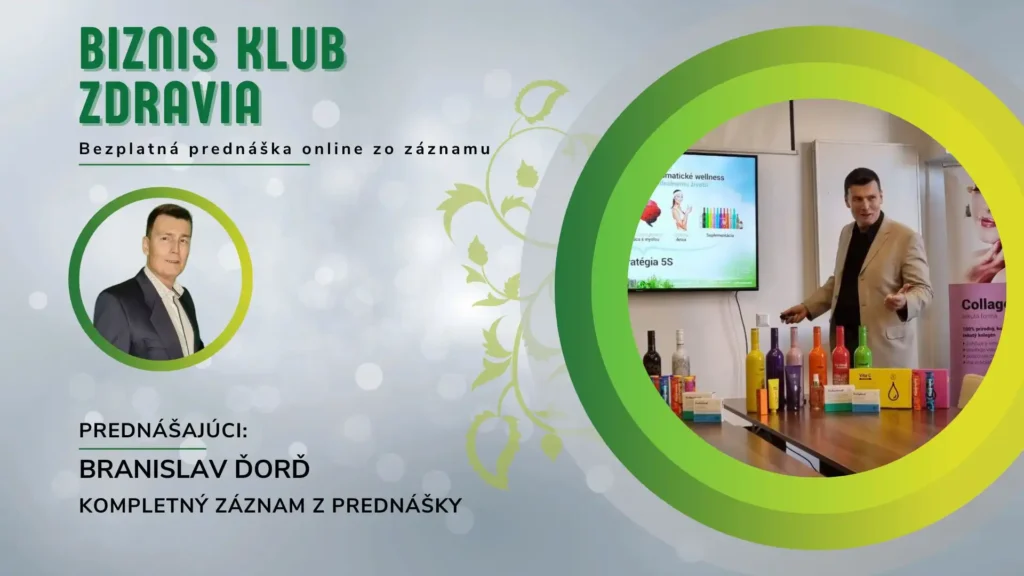 Branislav Ďorď - BA Bratislava BKZ Biznis Klub Zdravia Online záznam